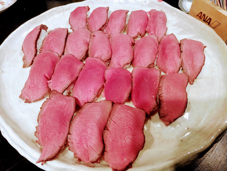 鹿肉ホームパーティ in 桜問屋本店／河内長野　～鹿肉ローストの握り寿司／元三ッ星フレンチシェフが料理します～（ジビエ）
