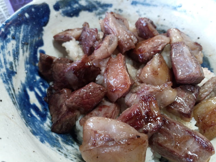 鹿肉料理 ／鹿スネ肉炒め ～Sakura-Ju船頭、男の手料理～（ジビエ）　